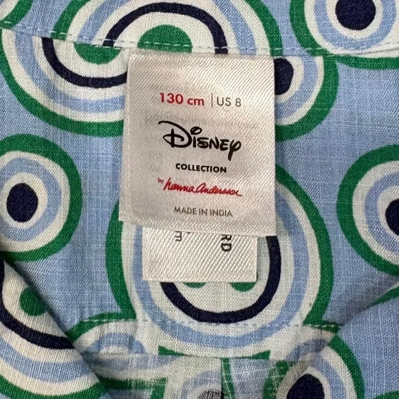 Hanna Andersson Disney Mickey Mouse Button Up Shirt - Picture 3 of 4